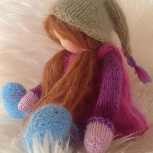 Made To Order Listing, Wunschbaum Puppe, Waldorf inspiriert, handgemachte Puppe, Kate Withing Designs, gestrickte Puppe, Steiner Puppe, OOAK Puppe
