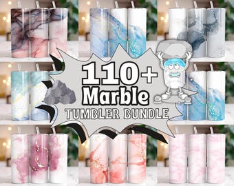 110+ Marble Tumbler Wraps, Sublimation PNG for 20oz Tumblers, Abstract | Geometric Marble Designs, Tumbler Art, Marble Patterns & Textures