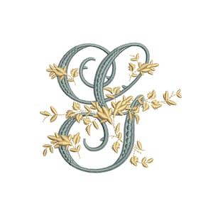 MACHINE EMBROIDERY DESIGN - Victorian Letter G embroidery, Victorian alphabet embroidery, Antique alphabet embroidery, Monogram embroidery
