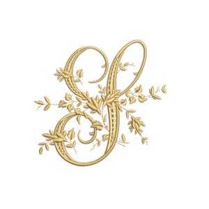 Machine embroidery design Capital letter R from Digitized Victorian alphabet style 4x4 7x5 Monogram jef pes hus sew exp pcs dst vp3 xxx
