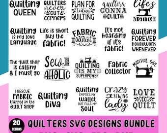 Quilters SVG Bundle, Quilting Svg, Quilting Designs, Sewing SVG Quote, Crafting Svg, Quilting Life svg, Quilt t-shirt SVG, Patchwork quilt