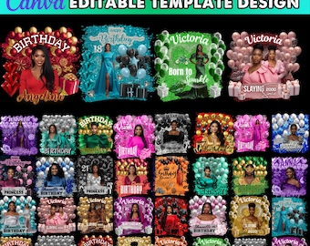 Szablon urodzinowy Bootleg Canva do edycji, niestandardowy projekt urodzinowy, szablon urodzinowy Bootleg, impreza urodzinowa Bootleg Canva, pobieranie cyfrowe