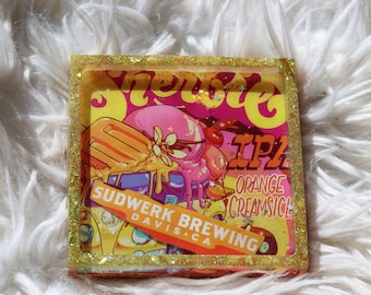 Sudwerk - Sherbie - Orange Creamsicle - Beer Can Coaster