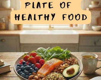 Editable Meal Planner Canva | Calorie Tracker, Diet Guide (Digital Download)