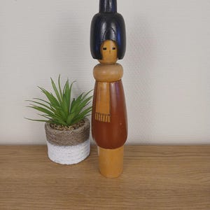 Seltenes Sosaku Kokeshi von Shozan Shido (1932-1995)
