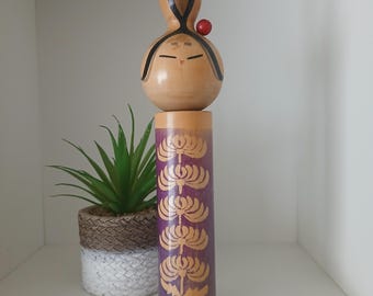 現在、この商品の在庫はありません - Etsy 宮島 無筆 創作 こけし 梅林