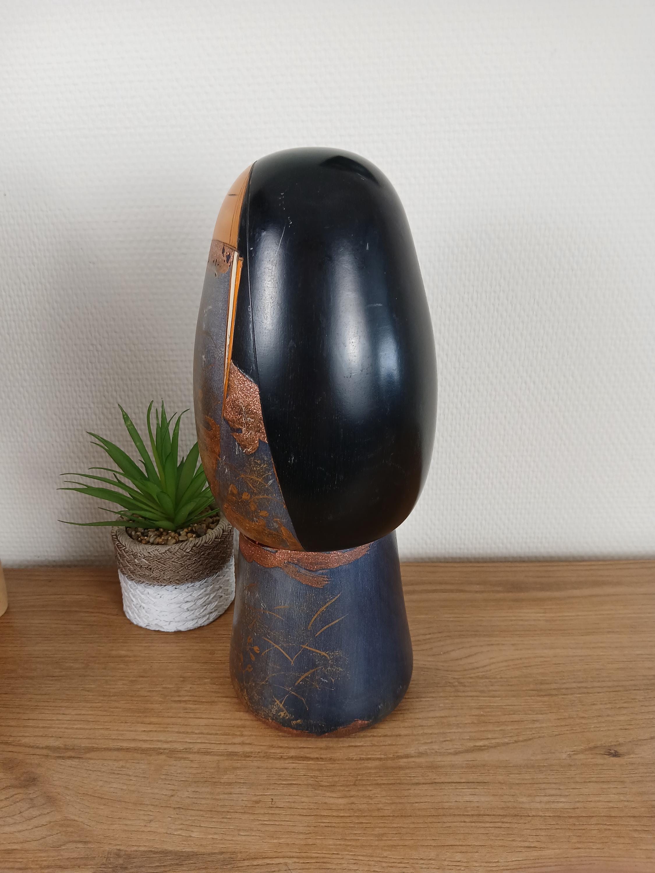 ヴィンテージ創作こけし 関口東亜 (1942-) 作 - 1993 年 - Etsy 日本