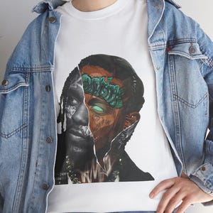 Kendrick Lamar Legend Hip Hop Tee, Unisex Graphic Shirt, Music Artistic T-Shirt, Rap Band Merchandise, Urban Streetwear Top