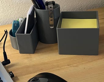 Organizador de escritorio 3D para oficina y almacenamiento