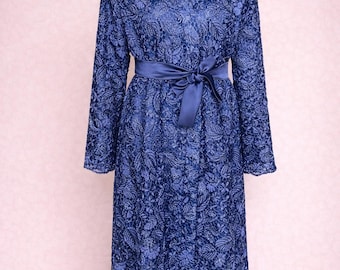 Vestido de noche de encaje modesto / Estilo abaya largo / Vestido formal modesto / Vestido elegante islámico