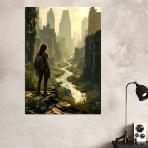 Post-Apocalyptic City Artwork | Nature Reclaiming Urban Streets
