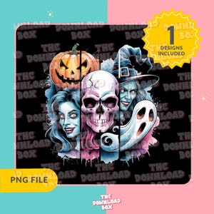 Halloween Spooky Preppy png, Retro Halloween png, Halloween Spooky Sublimation, Spooky png, Pumpkin Png, Halloween Fall Shirt png files