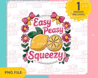 Preppy Lemon Summer Png, Lemon Coquette Png, Preppy Summer Png, Girly Summer Shirt Design, Easy Peasy Png, Lemon Shirt Png, Lemonade Png