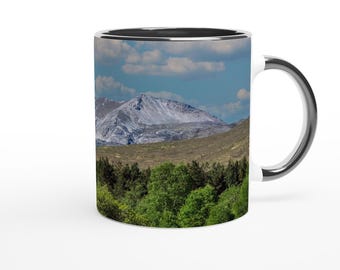 Torridon Mountain Range Mug: Scottish Highlands Photography Gift