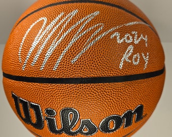 Balón de baloncesto Wilson autografiado por Victor Wembanyama