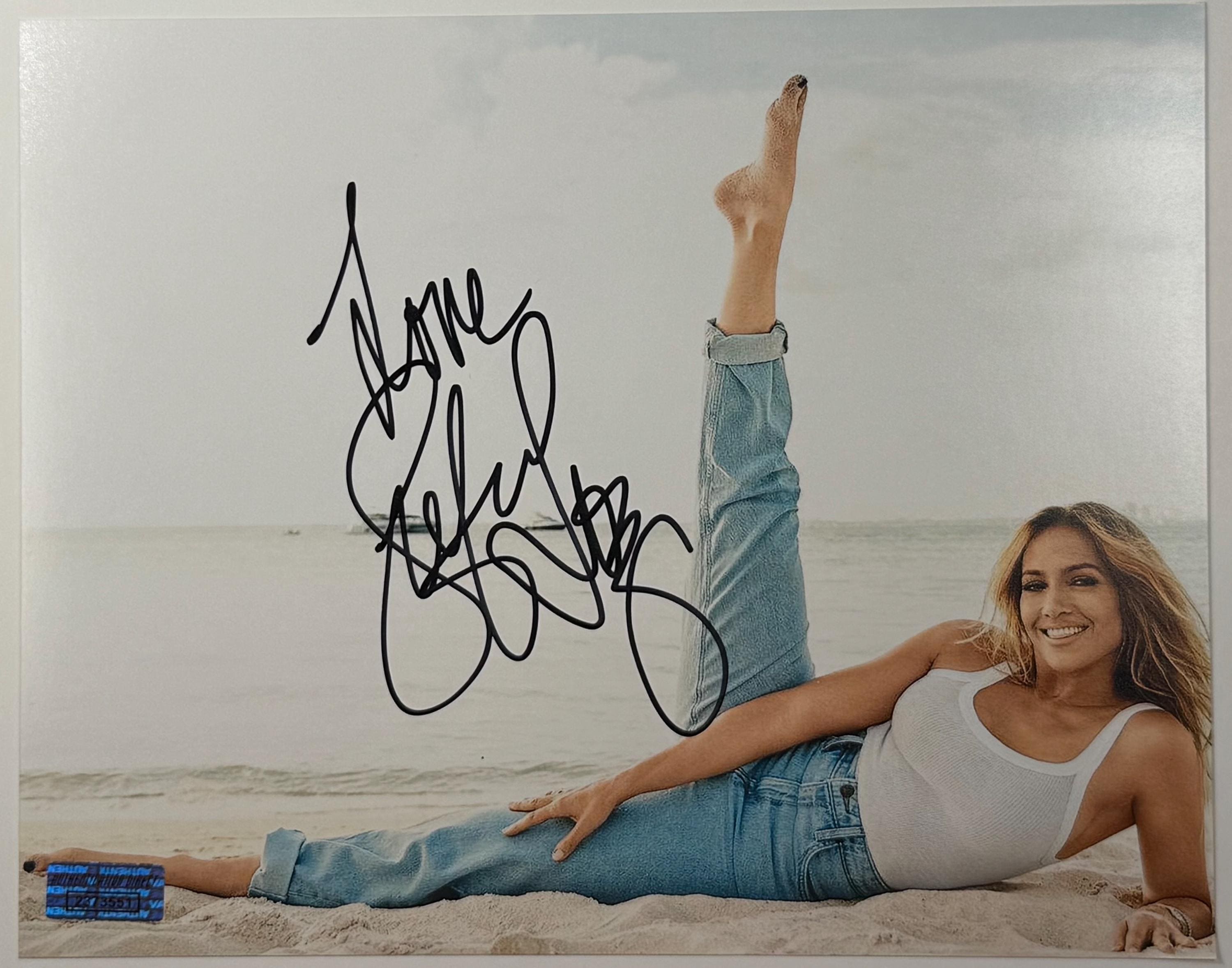 Jennifer Lopez Signed - Etsy