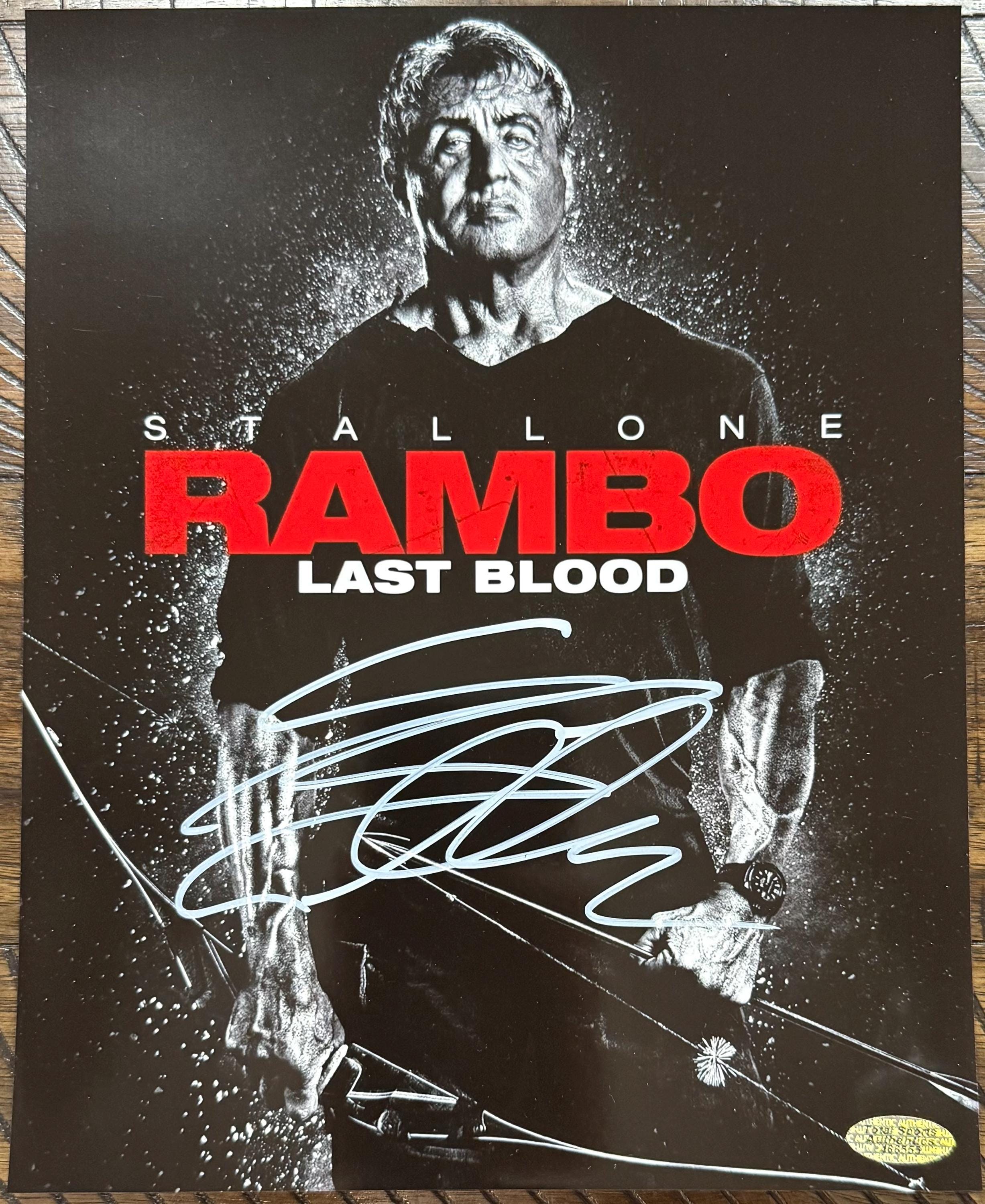 Sylvester stallone signed - Etsy 日本
