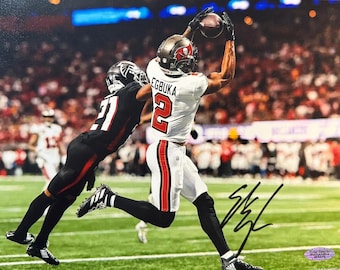 Emeka Egbuka assinou com Tampa Bay Buccaneers 8x10 foto