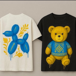 T-shirt à manches courtes et sac peints à la main – | Art mythologique moderne | MYLA&ART