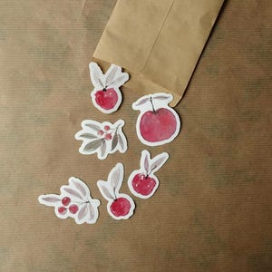 Apple tree stickers - set of 6