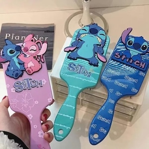Stitch Hair Brush Kawaii Air Cushion Comb - Lilo Stitch Detangling Brush - Gift for Girls Kids