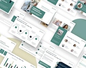 Professional PowerPoint Presentation & Business Pitch Deck Template | 30+ Modern Master Slides | Customizable | PPTX, PPT