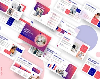 Modern & Professional PowerPoint Presentation Template – 30 Master Slides (PPTX/POTX) | Versatile, Customizable Pitch Deck