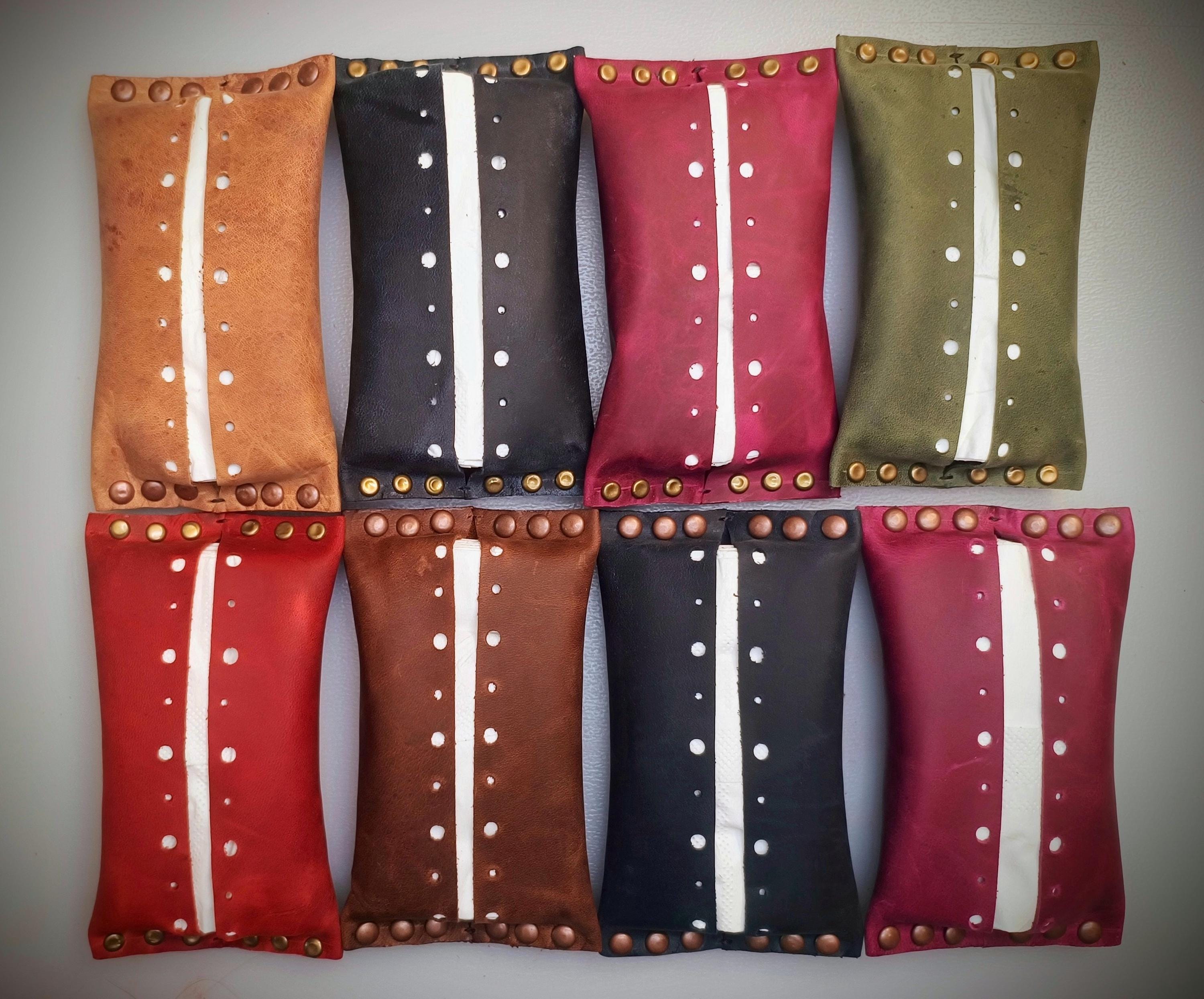 Leather tissue holder / case