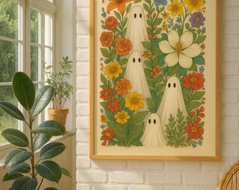 BOOTANICAL FLORAL DESIGN | Wall Art | Digital Download