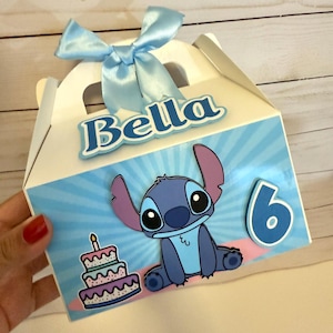 Caja dulces Stitch / Caja regalo personalizadas / lilo stitch/favores para fiestas / Cumpleaños / Regalos / stitch/ Favores