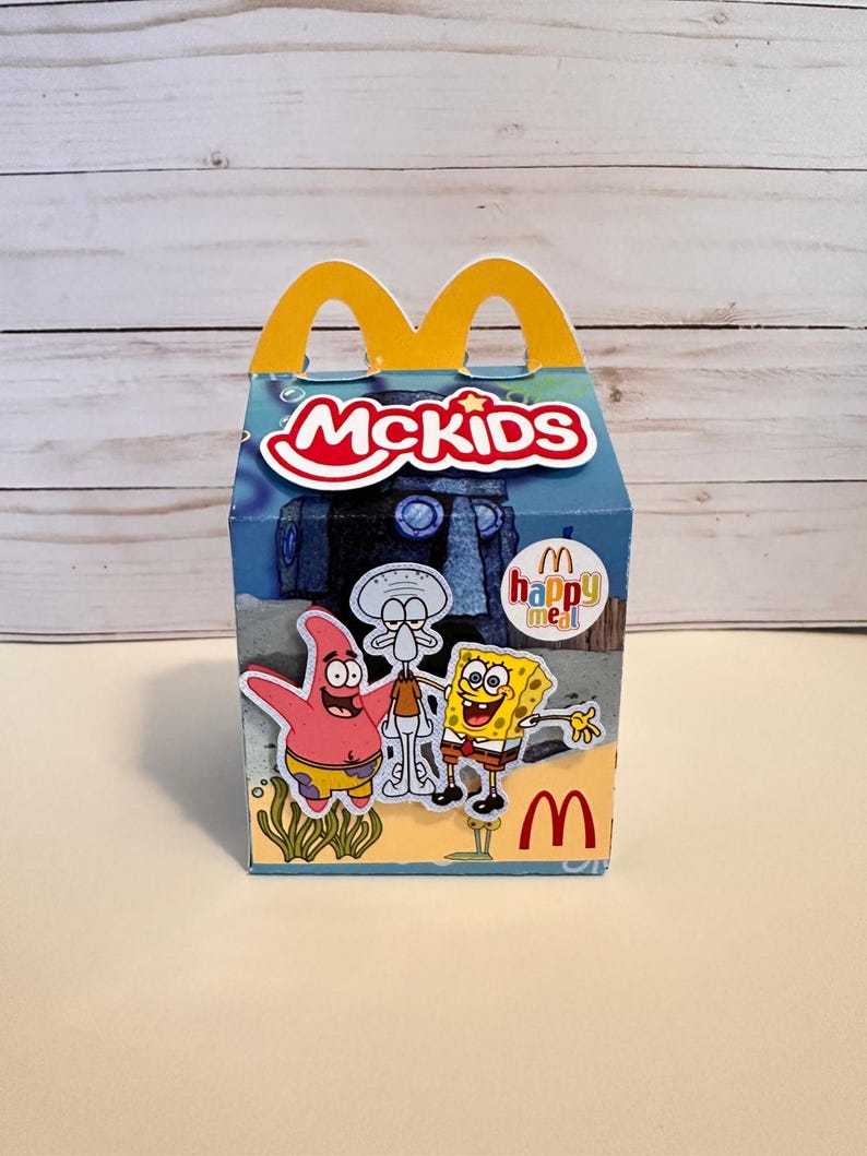Happy Meal / Mc Kids / Party Favor Boxes / Birthdays / Gifts / Candy ...