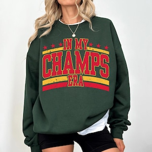 Retro Style Champion Kansas City Football Sweatshirt and Hoodie, Kansas City Football Sweatshirt, Unisex Womens Mens Kansas City Shirt Gift