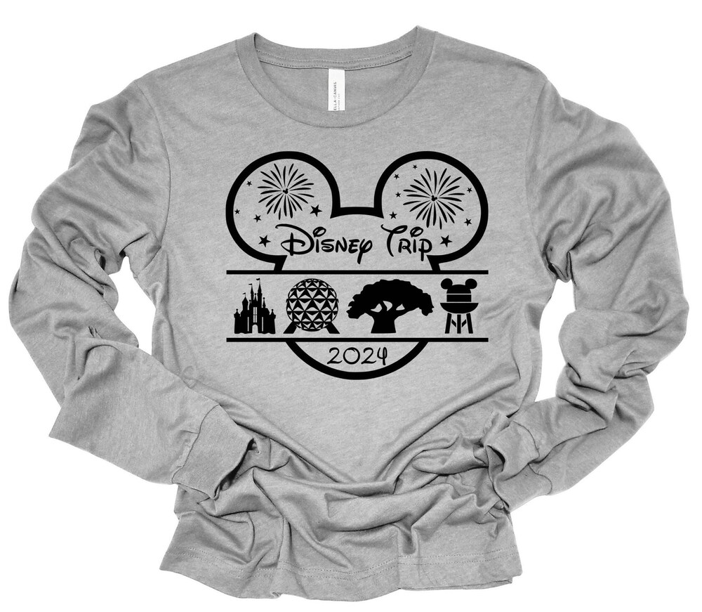 Disney Family Trip 2025 Long Sleeve Shirt, Custom Disney Family Trip Sweatshirt, Disney Family Matching Trip Shirts, Disneyland Trip Custom