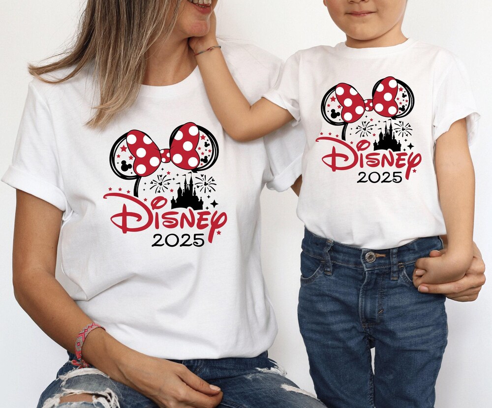 2025 Disney Trip T-Shirts, Matching Disney Trip Shirts, Family Disney Trip Shirts, Matching Minnie And Mickey Shirts, Disneyworld Trip