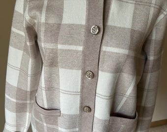 Cárdigan beige/crema Cynthia Rowley talla M