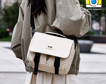 Personalized Camera Bag Custom Waterproof DSLR Mirrorless Lens Bag Shoulder Portable Case for Canon Nikon Sony Fujifilm