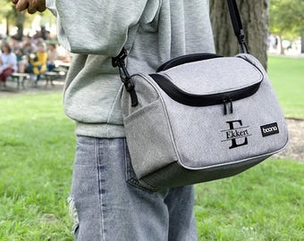 Personalisierte Oxford Kameratasche, benutzerdefinierte Vintage DSLR Spiegellose Tasche, Fotografengeschenk, kompatibel mit Sony Canon Fuji EOS