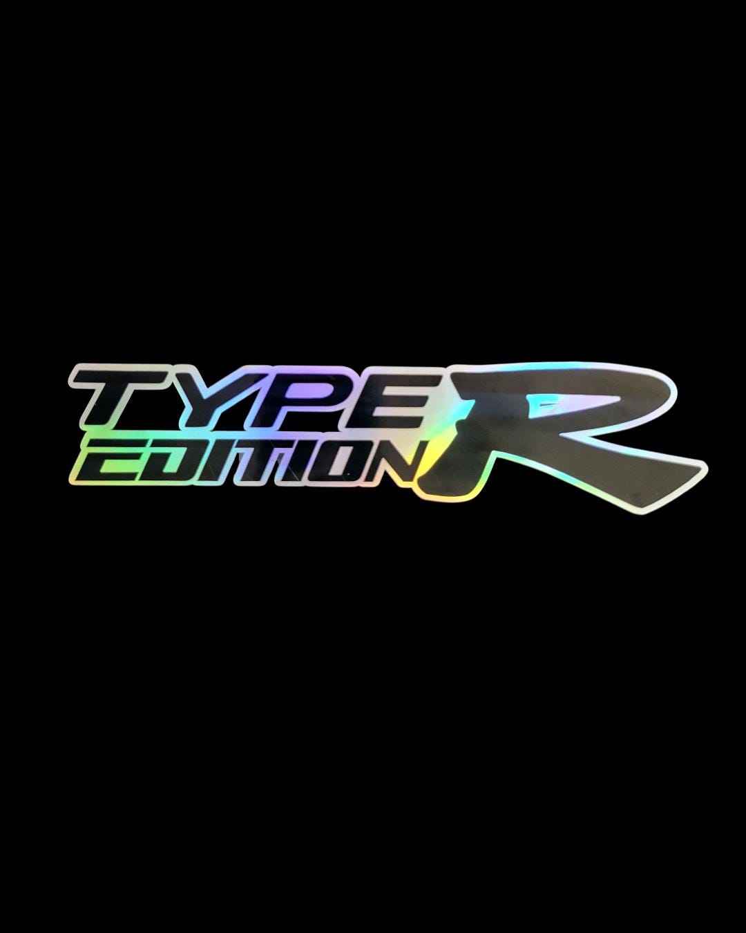 Not Type R Sticker TYPE R Edition Sticker - Etsy