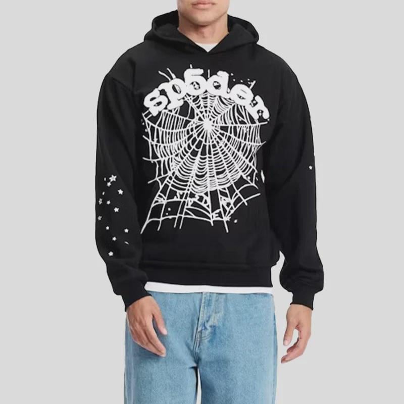 Sp5der hoodie black - Etsy 日本