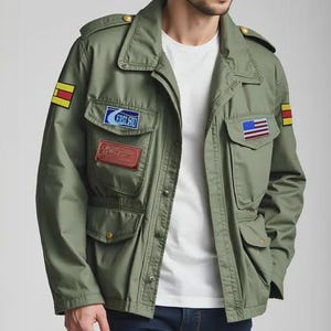 Inspired By Silent Hill: James Sunderland Cotton Cosplay Jacket With Embroidered Patches