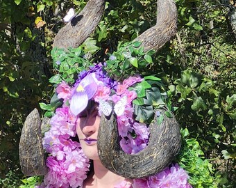 Renaissance Costume - Headpiece, Fantasy Costume, Festival, Handmade, Original Design