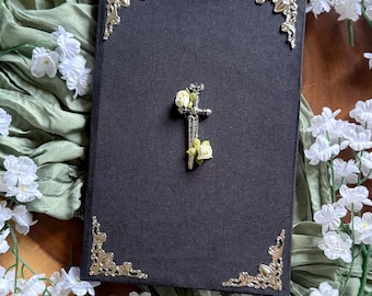 Fantasy Journal (gelinieerd) handgemaakt hardcover notitieboek "Queens Blade"