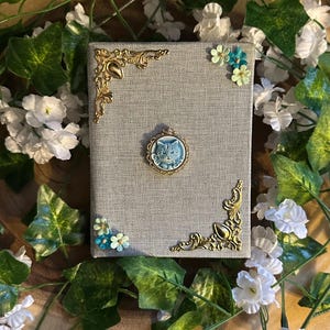 Blue Kitten- Mini Journal