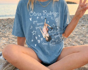Olivia Rodrigo Shirt, You Seem Pretty Sad Tee, Unraveled Tour Merch, OR3 Album Inspired Shirt, Indie Aesthetic Gift