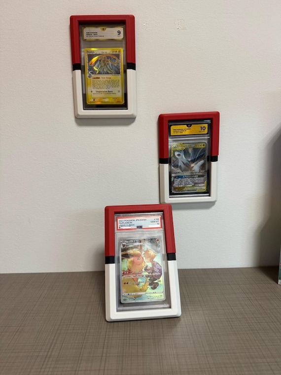 Pokmon-themed PSA Graded Card Display 3D Printed Frame - Etsy Pokmon-themed PSA Graded Card Display 3D Printed Frame - Etsy