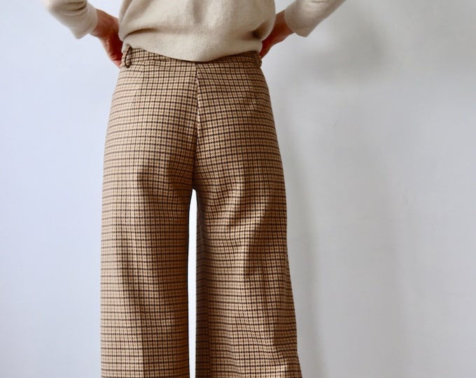 Weekend MaxMara | Seggio Houndstooth Wide Leg Trousers