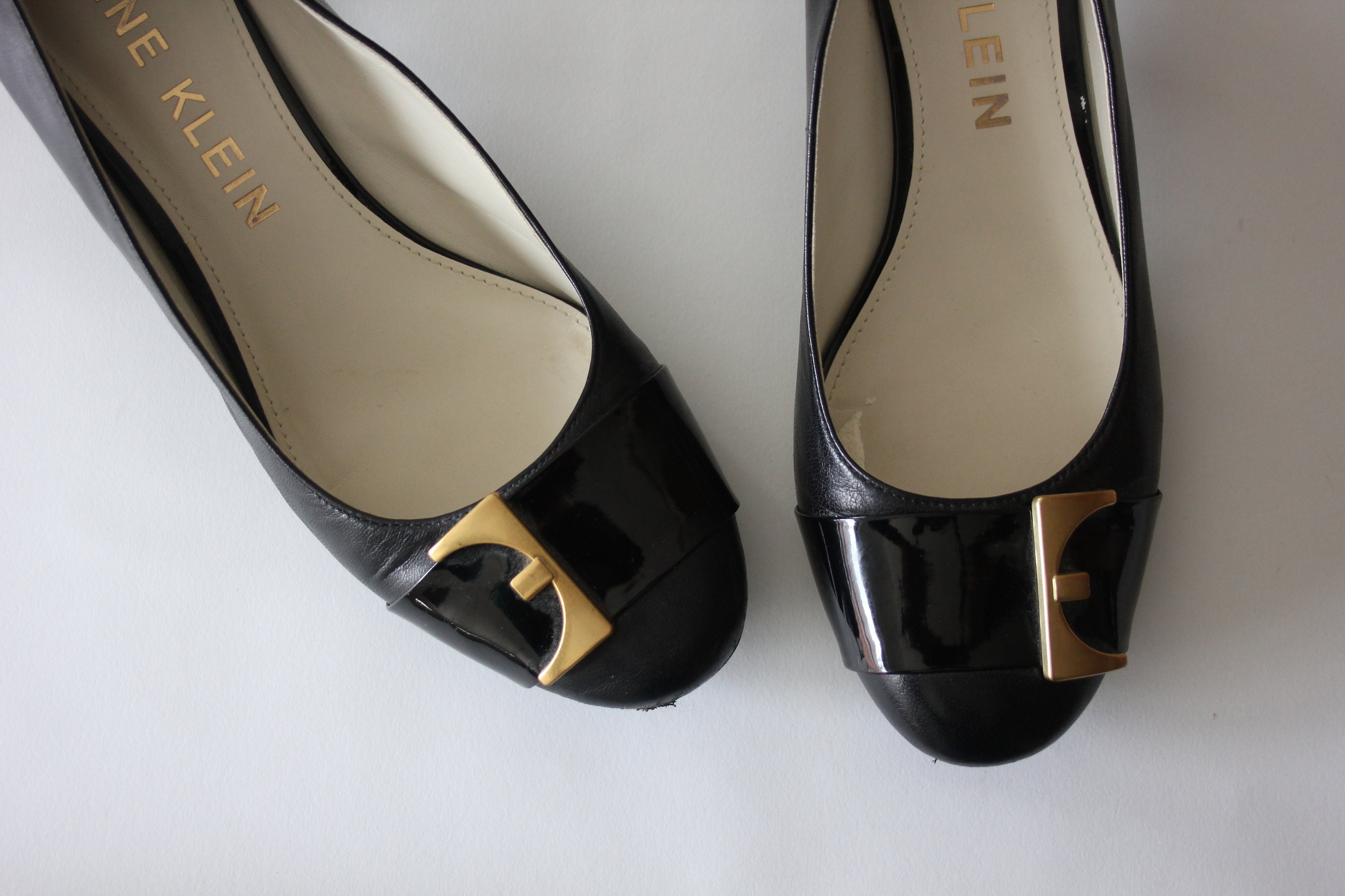 Anne Klein, 60's Inspired iFlex Buckle Pumps Shoes
