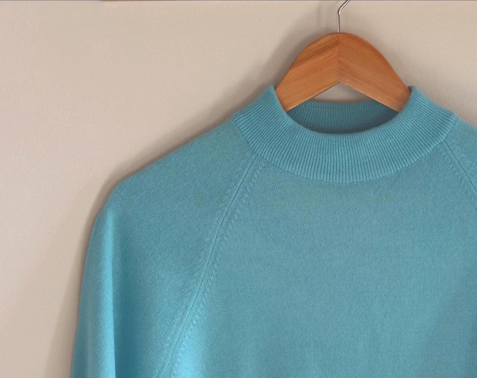 WOLSEY Blue Short Sleeve Knit