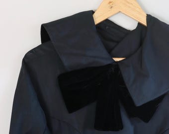 Schwarzes Cocktailkleid von Ceil Chapman aus den 1950er Jahren
