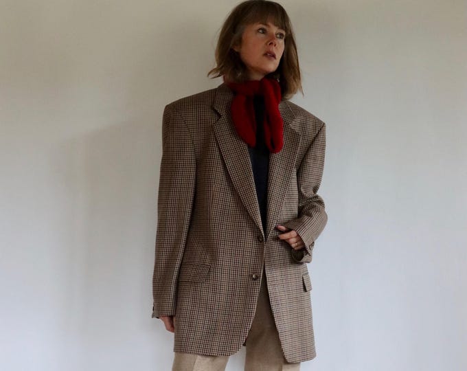 Pure New Wool Oversized Blazer